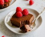 Barritas de cheesecake de chocolate
