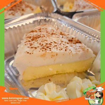 Mitad cheesecake y Mitad tembleque