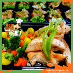 Tiritas de pollo al ajillo