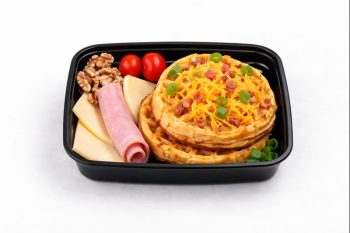 Bacon and cheese chaffle
