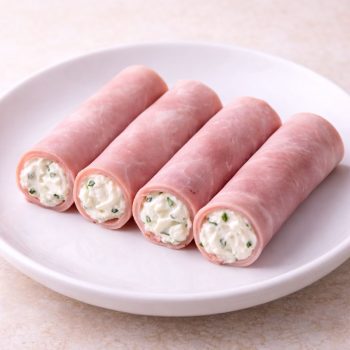 Roll-Ups de jamón con crema ranch