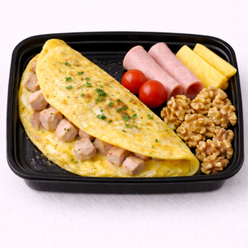 Omelette de pollo