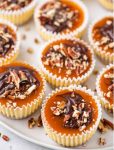 Pecan cheesecake cups