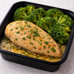 Pechuga de pollo al limón y ajo