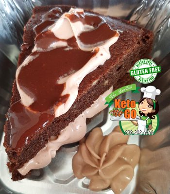 Triple chocolate cake