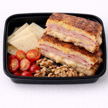 Sandwich de jamón y queso