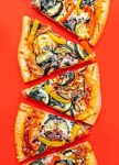 Pizza de vegetales