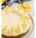 Creamy cheesecake de limón