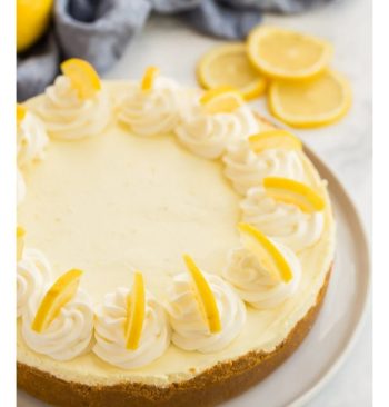 Creamy cheesecake de limón