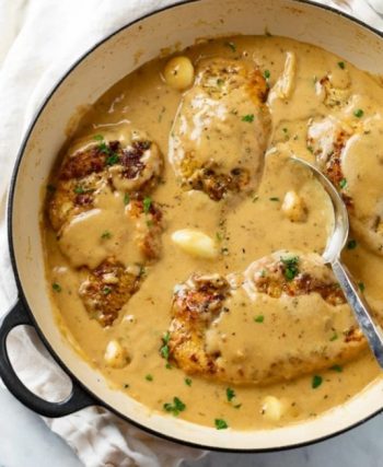 Creamy garlic chicken