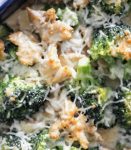Chicken broccoli alfredo