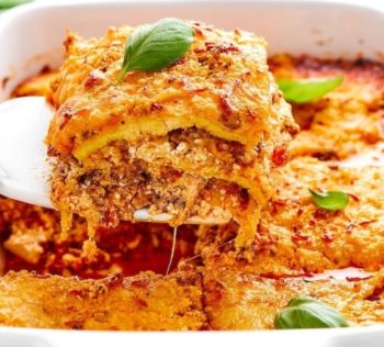 Lasagna de repollo