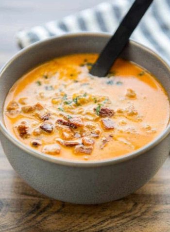 Cheeseburger soup