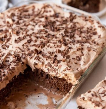 Tres leche de chocolate y café