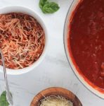 Spaghetti Konjac con carne molida