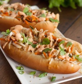 Hot Dog Nathan's con todo