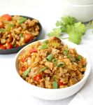 Coliarroz con jamón