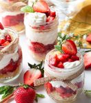 Strawberry shortcake cup