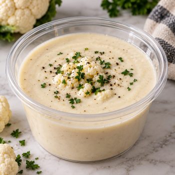 Crema de coliflor
